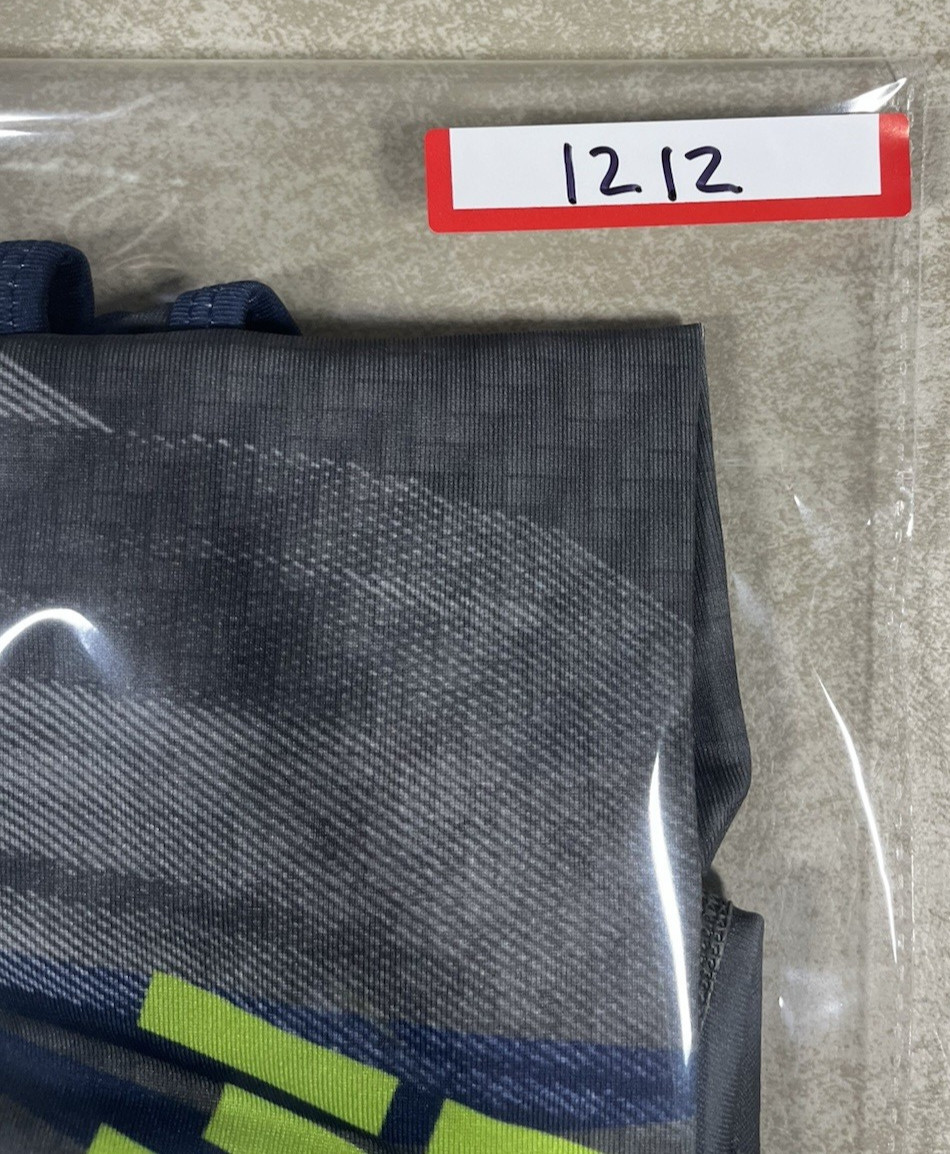 Rudis Rogue Wrestling Club Ohio Gray Navy Green Adult Singlet Size XXS 1212