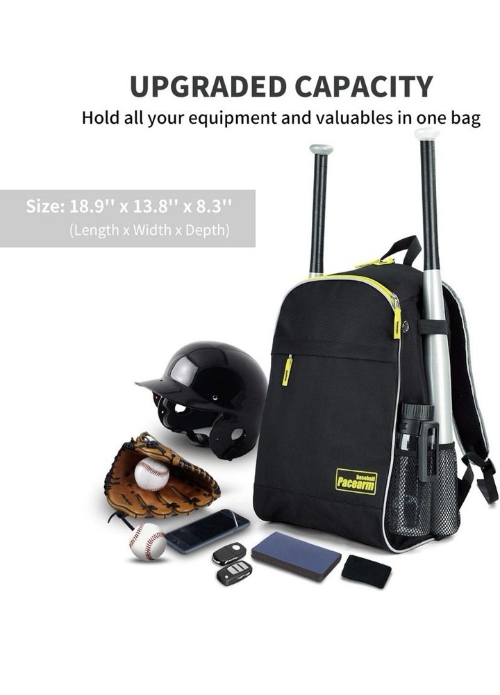 New Youth Pacearm Baseball Backpack