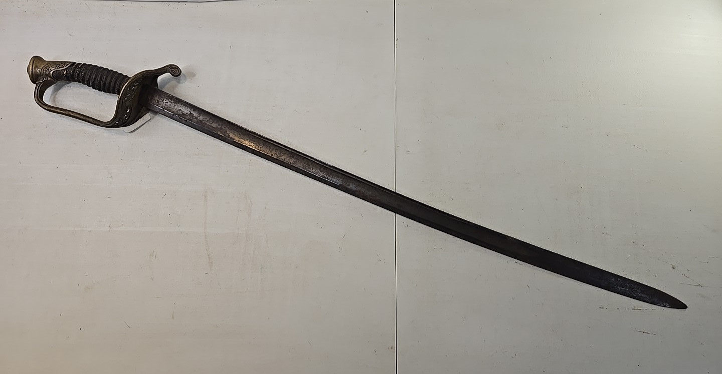 Civil War Model 1850 Foot Officers Sword Saber - Horstmann