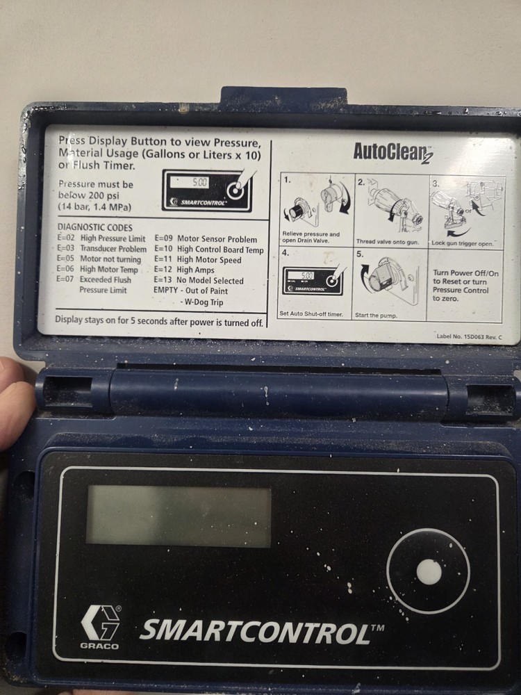 ***Graco*** SMART CONTROL DISPLAY SCREEN 2.0