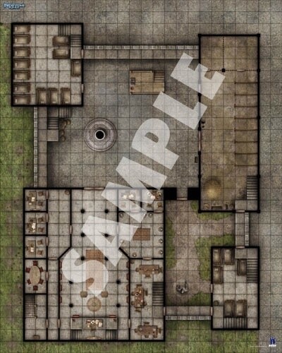 Paizo GameMastery Flip-Mat - Watch Station (1st edition)