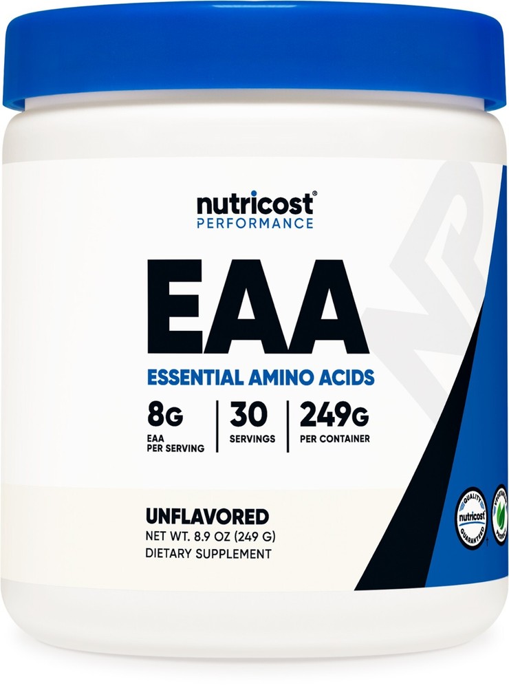 Nutricost EAA Powder 30 Servings (Unflavored) - Essential Amino Acids