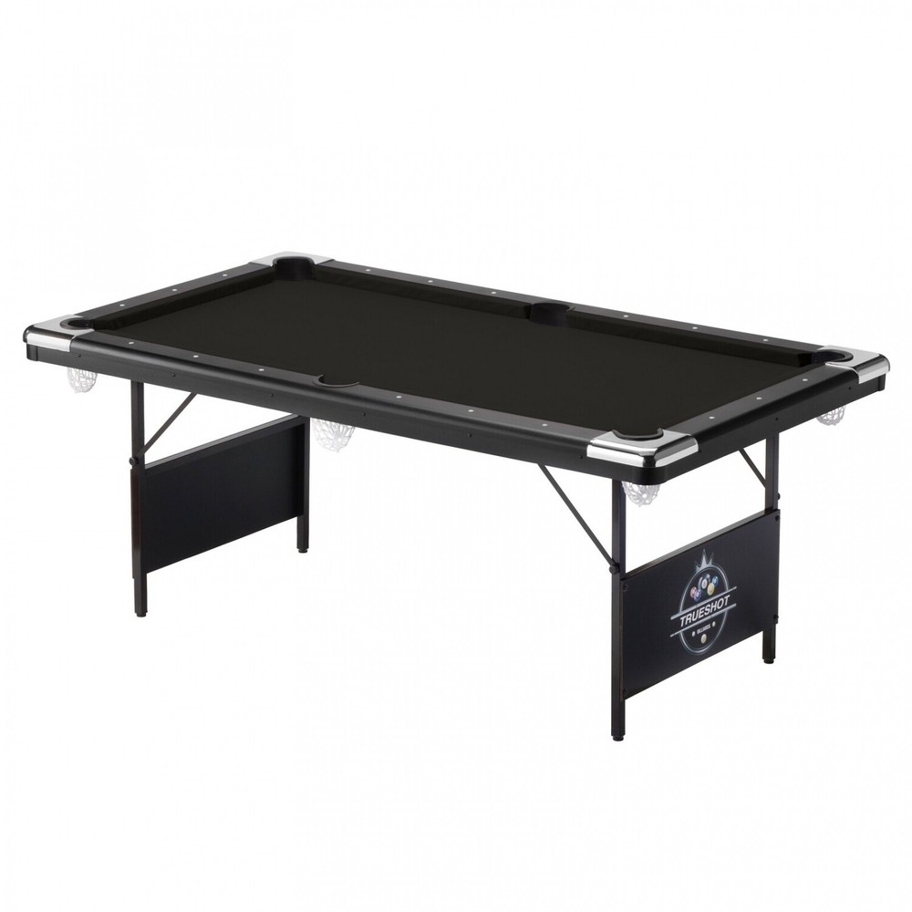 76" Pool Table - Foldable and Portable - All Needed Billiard Accessorys Included