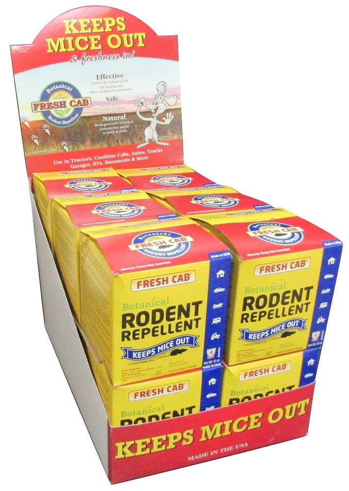 Fresh Cab (10 BOXES) Botanical Rodent Repellent - B1PMFCS12