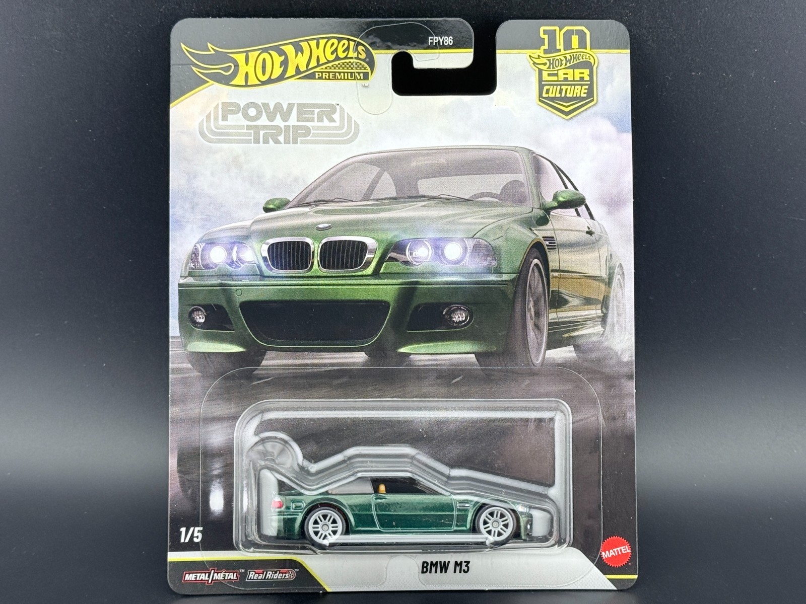 Hot Wheels BMW M3 E46 Green Power Trip FPY86-961 R 1/64