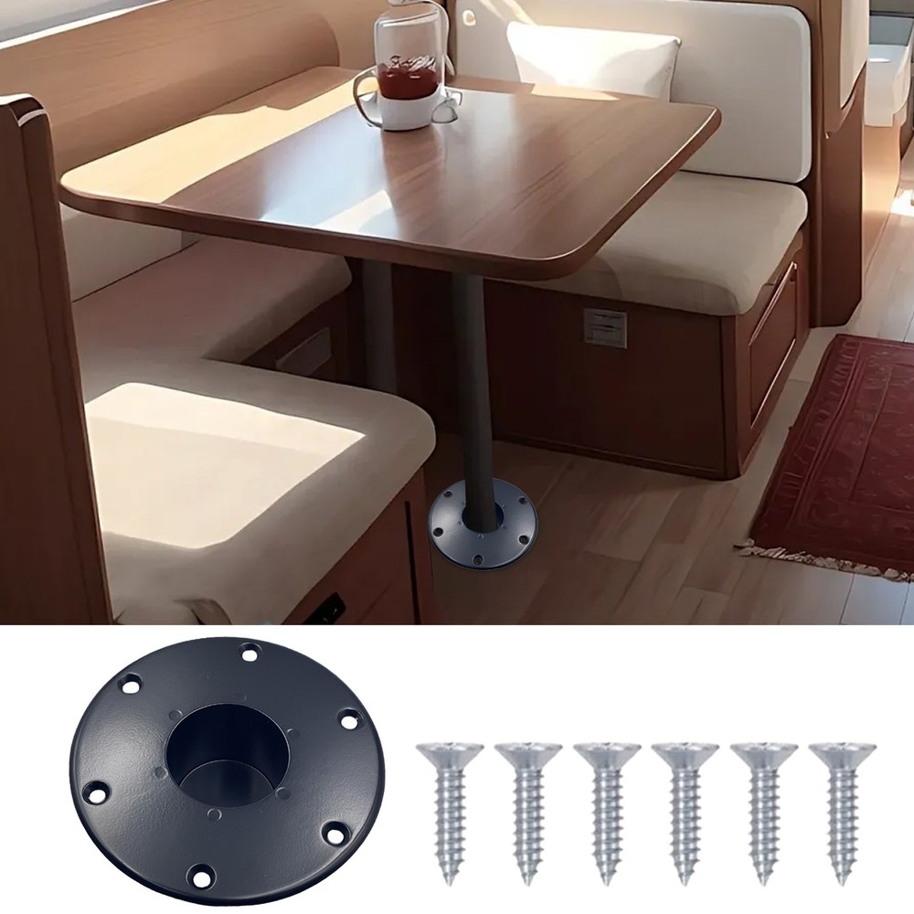 RV - Camper - Trailer - Surface Mount Table Pedestal Leg Base