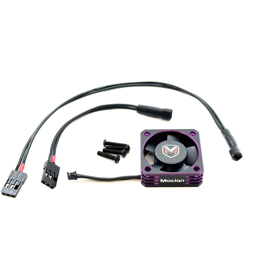 Maclan Hurricane V2 Aluminum 30mm Fan Purple MCL4367