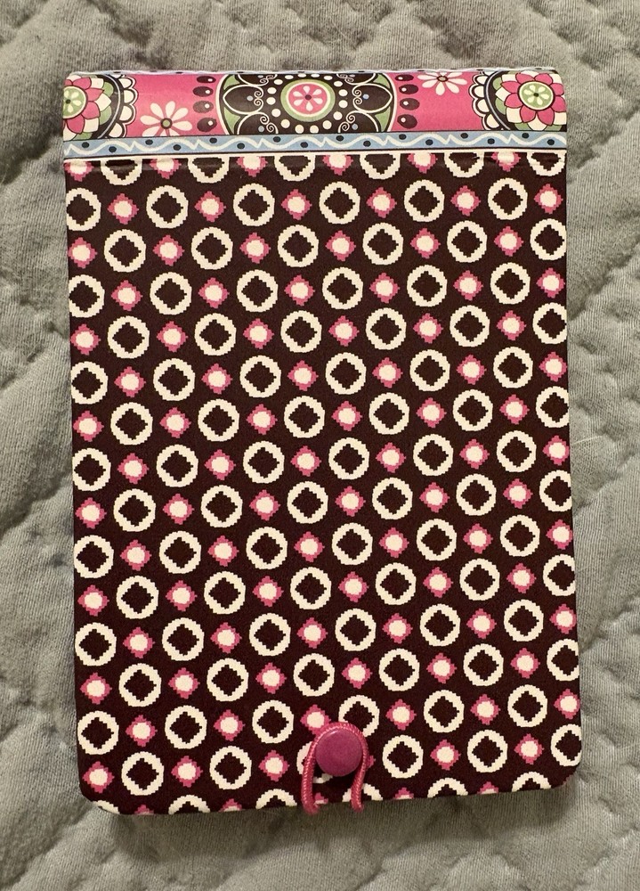 Retired Vera Bradley Cupcake Pink Pocket Papers Notepad