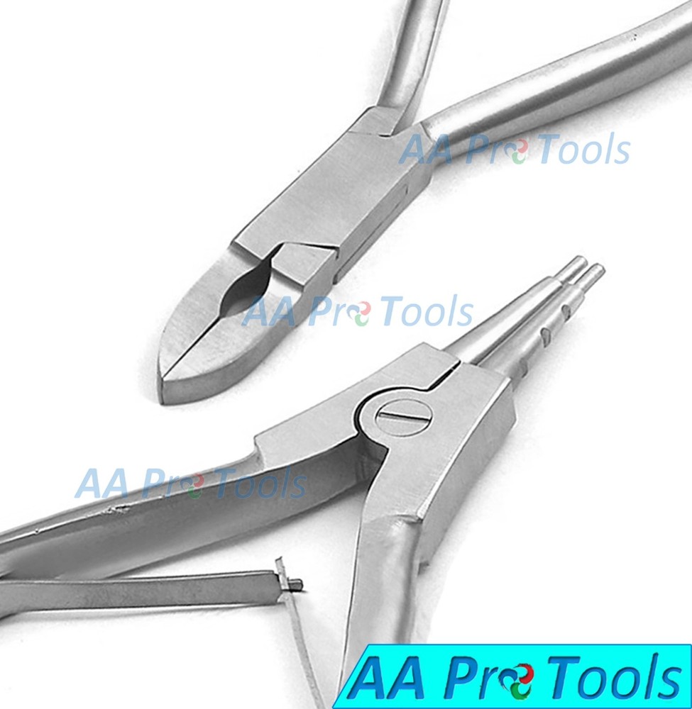 Body Piercing Pliers: Ring Opening & Ring Closing Clamps Captive Beading Tools
