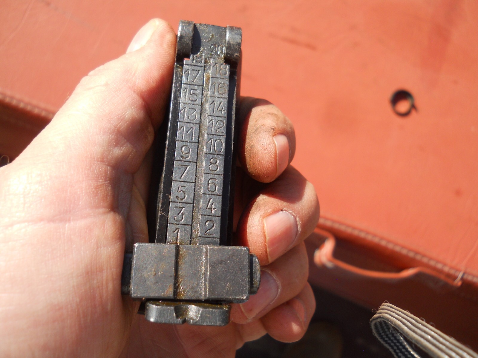 standard K98 mauser universal complete rear sight good condition