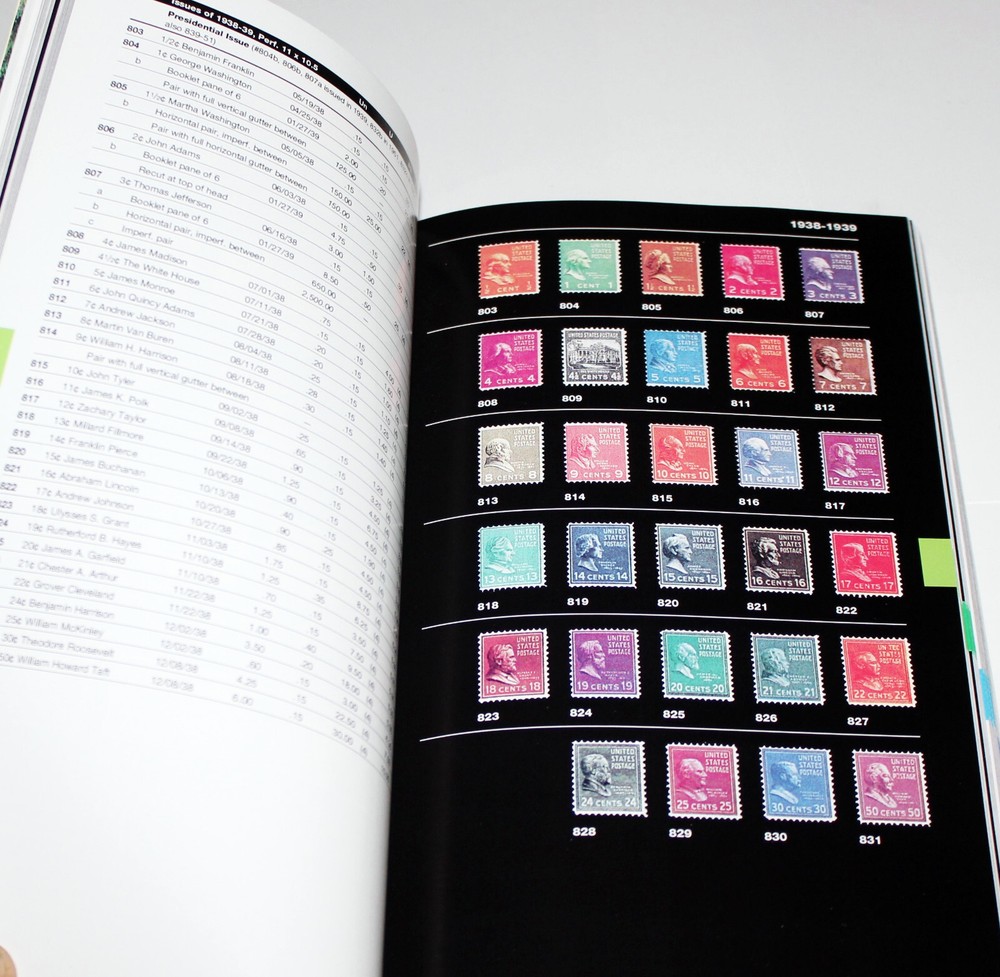 The Postal Service Guide to US Stamps 23rd Edition 1997 Stamp Values