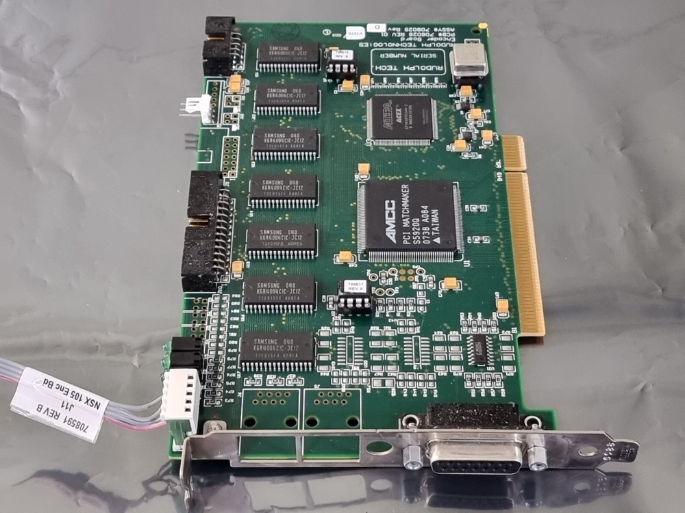 Used RUDOLPH TECHNOLOGIES PCB, ENCODER BOARD, 708028 REV 01, 708029 REV D