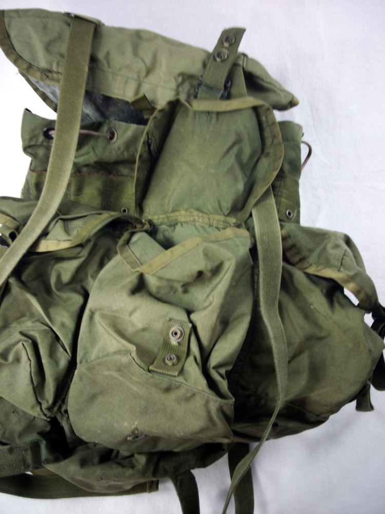 USGI ALICE Medium Field Pack with Straps Olive Drab - NO FRAME USED CONDITION #2