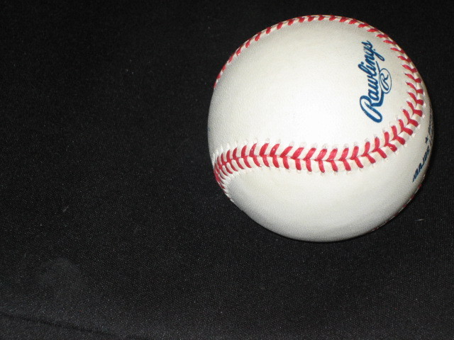 COREY PATTERSON REDS LEGEND AUTHENTIC HAND SIGNED AUTOGRAPHED OML BASEBALL NICE