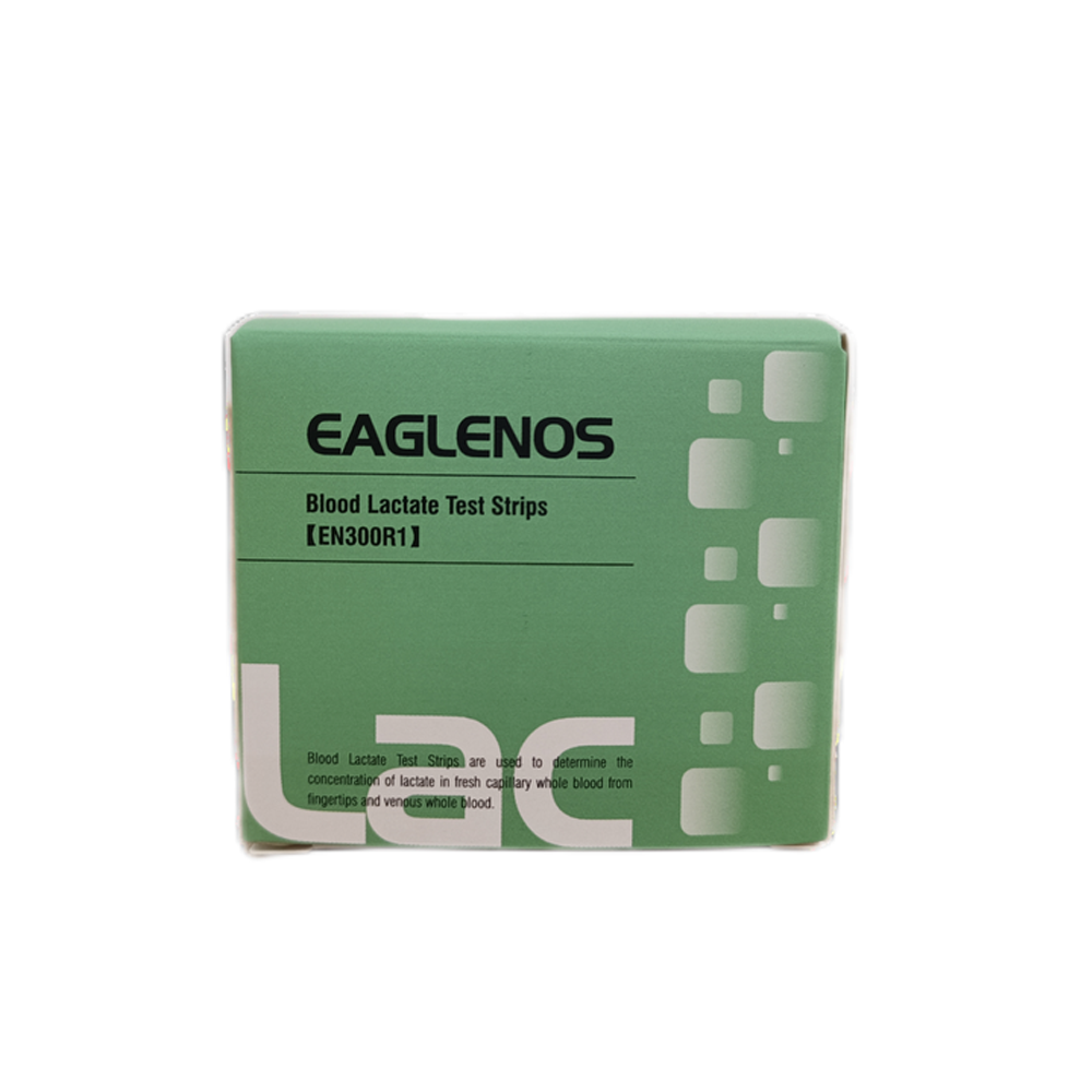 50pcs Blood Lactate Test Strips for EAGLENOS Lactate Analyzer