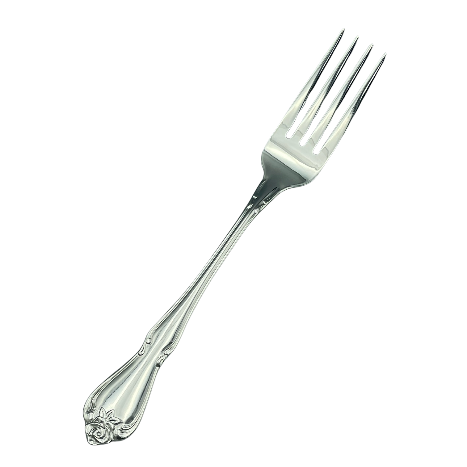 Oneida True Rose Stainless Steel Dinner Fork (Set of Four)