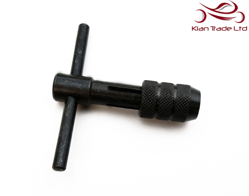 STANDARD T HANDLE TYPE TAP WRENCH 5/32" - 1/4" THREADING TOOL