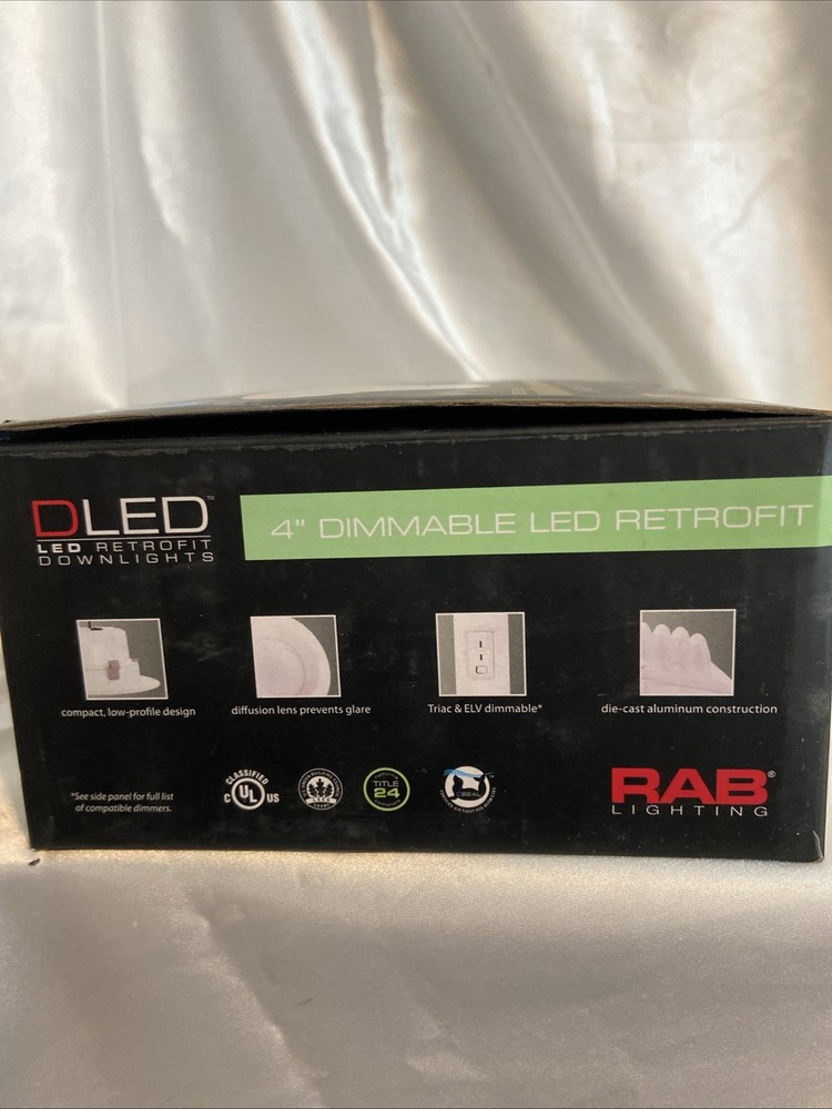 Rab Lighting 4” Dimmable LED Retrofit Warm 3000k