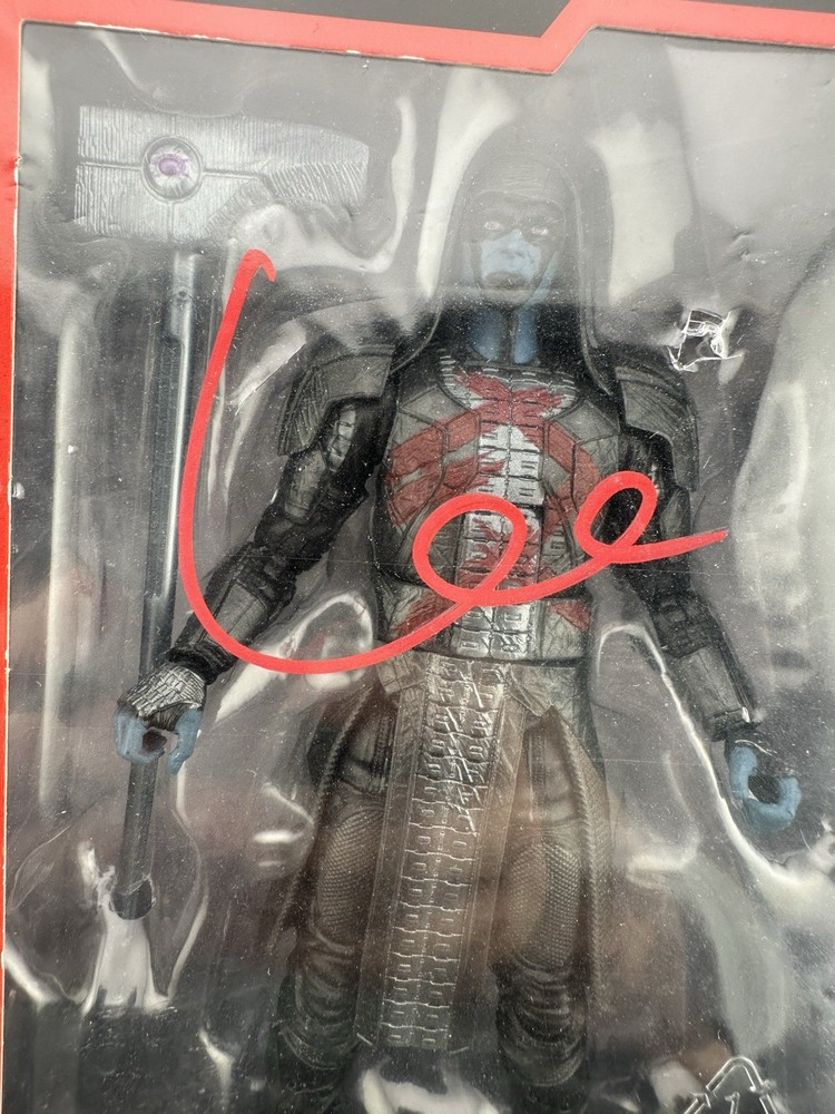 Lee Pace Ronan Signed Action Figure JSA COA