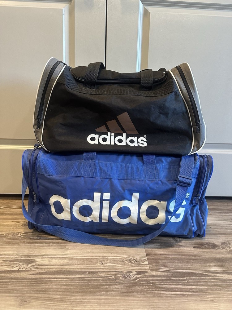 Two Adidas Duffle Bags