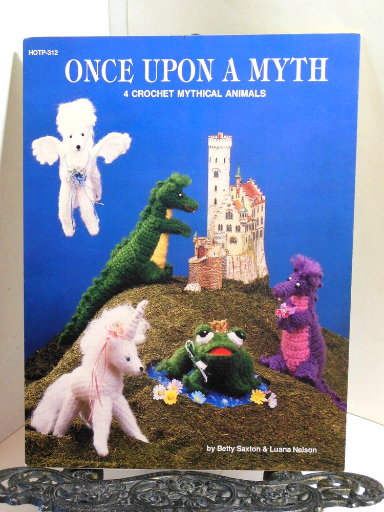 CROCHET Mythical Creatures PATTERNS Unicorn Dragon Pegasus Frog Once Upon A Myth