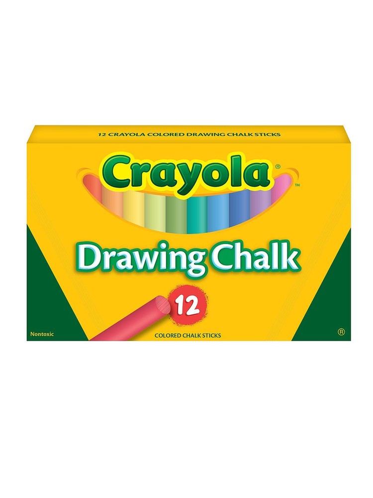 Crayola Assorted Colors Drawing Chalk