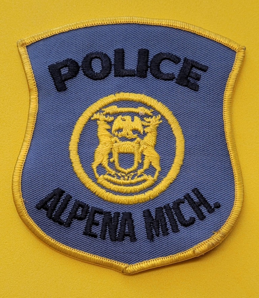 Michigan ALPENA Police Shoulder Patch