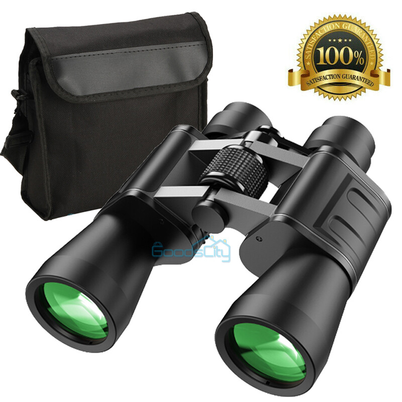 180x100 High Power Military Binoculars Day/Night Vision Waterproof Hunting +Case
