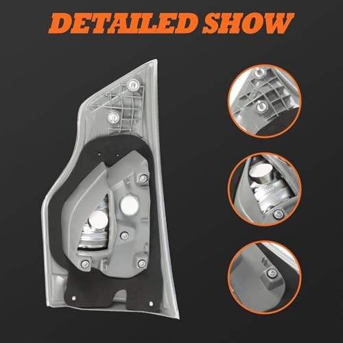 Inner Tail Light w/O Bulb Compatible with Highlander 2014 2015 2016 Side Left