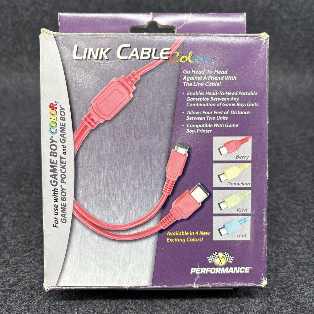 Performance Branded Berry Link Cable (GBC) - Authentic With Box & Reg Card