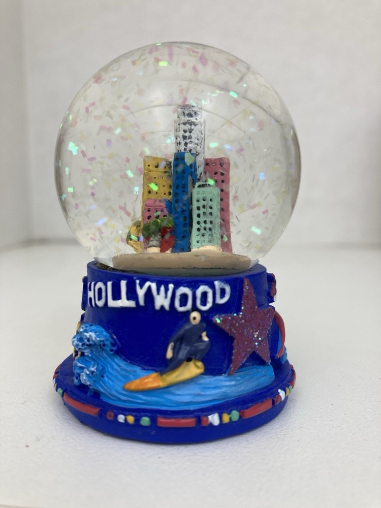 Los Angeles Hollywood mini snow globe