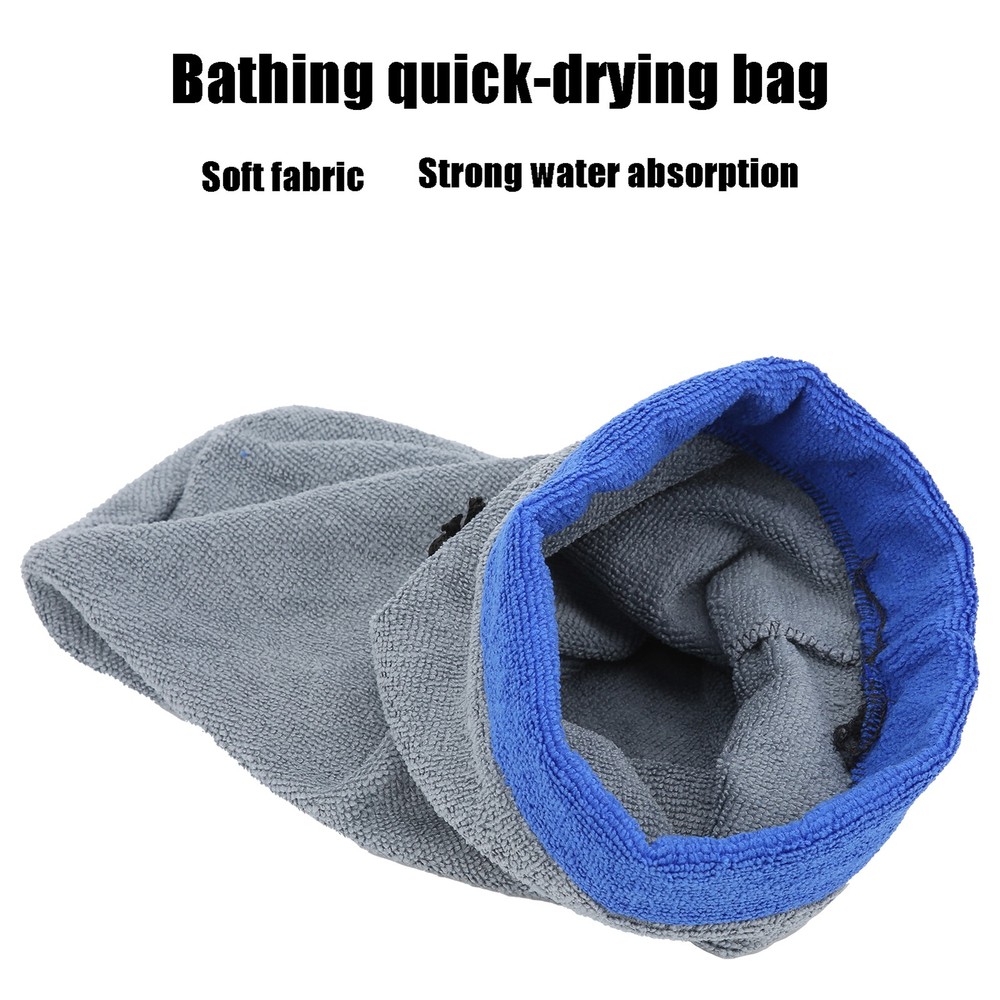Absorbent Hamster Bath Towel Bag For Small Pets