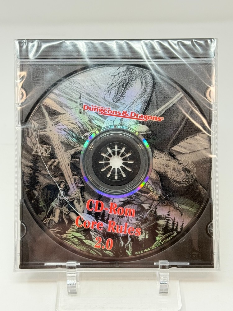 Dungeons & Dragons CD ROM Core Rules 2.0 New Sealed