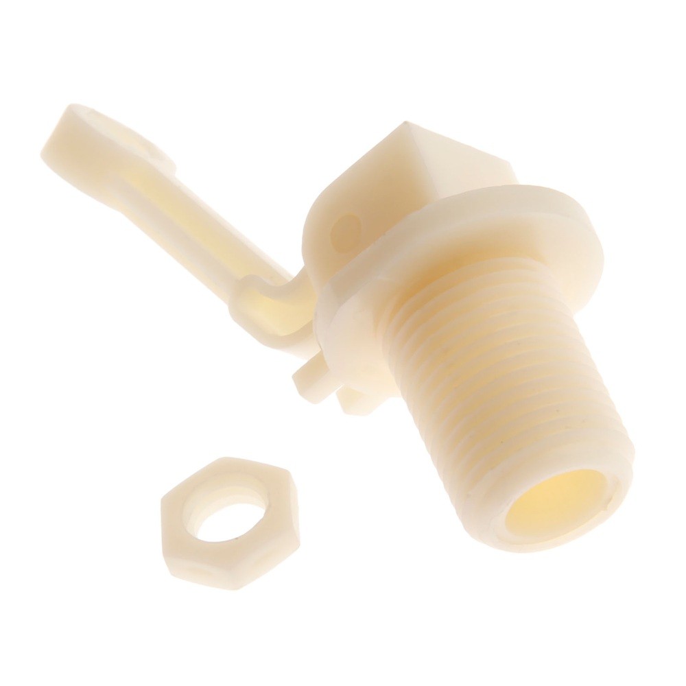 1Pc 1/2" Plastic Automatic Float Ball Valve DN15T Tank Tower Water Level Control