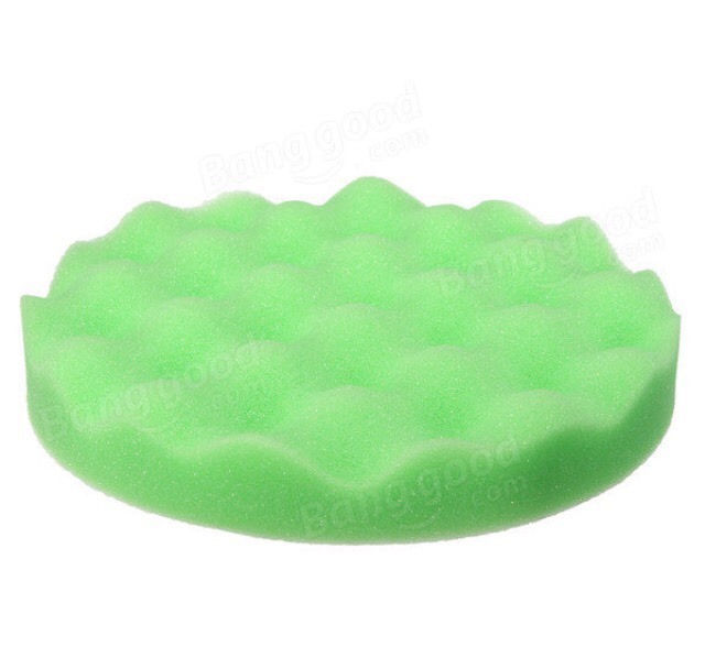 6pcs 6 Inch Sponge Buffer Foam Pad Buffing Pad Polishing Tool