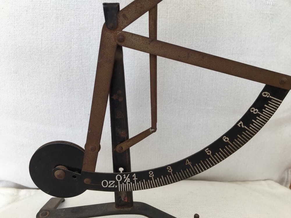 Antique Letter Scales