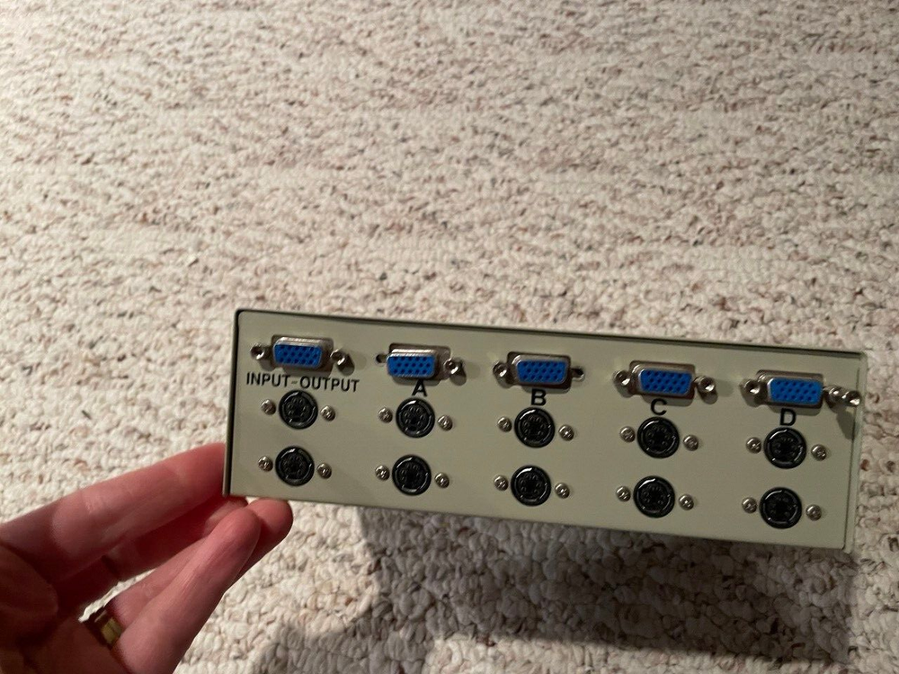 Electronics ABCD selector Data Transfer Switch