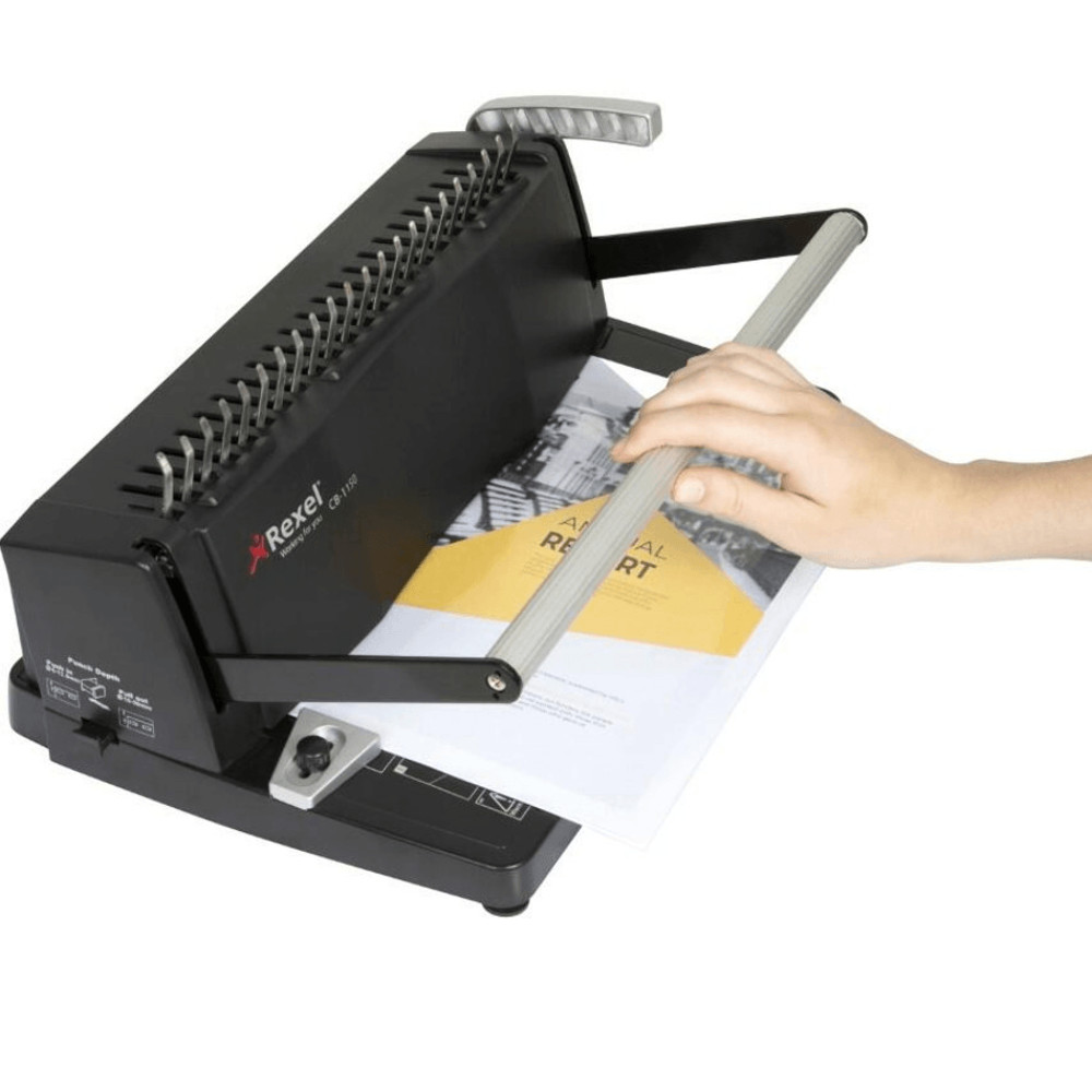 NEW Rexel CB1150 Comb Binding Machine Binder Office Business CombBind
