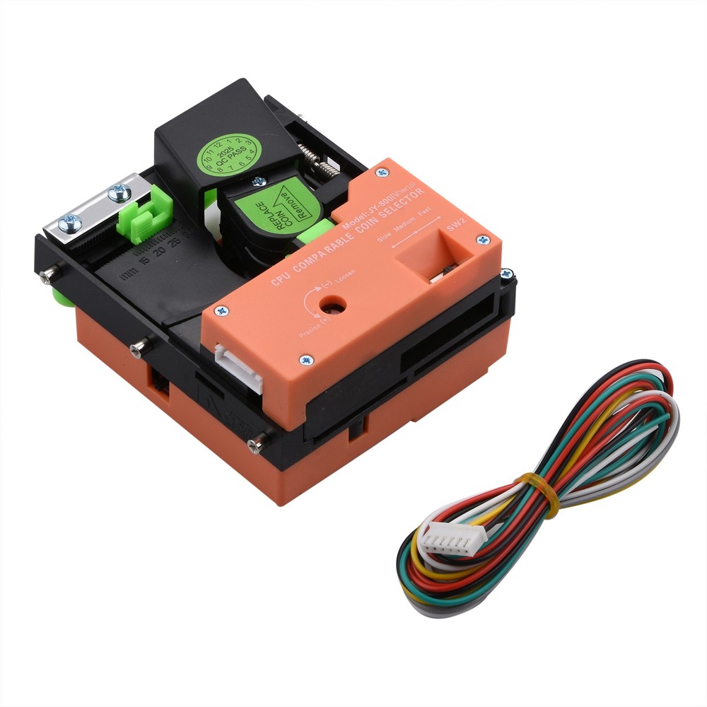 JY-800 CPU Comparable Coin Entry Selector Arcade Token Acceptor For Laundry Room