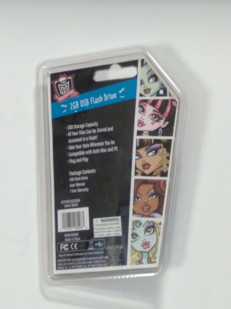Monster High 2GB USB Flash Drive