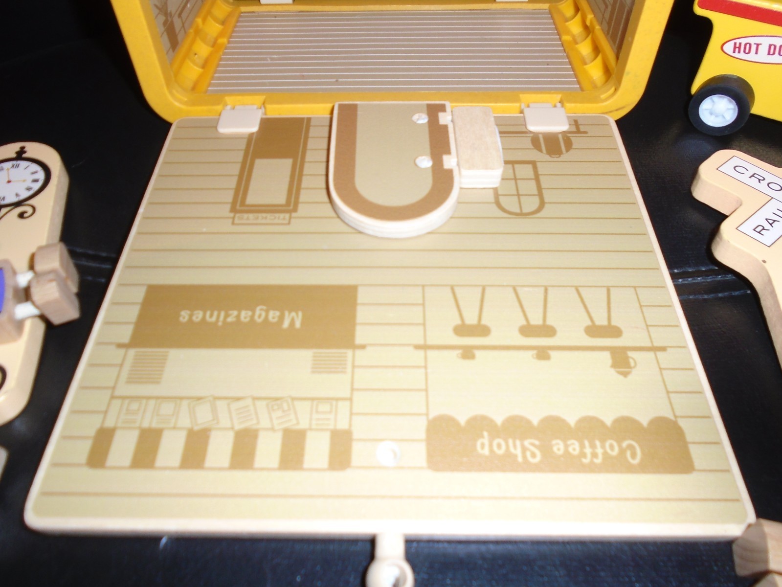 2022 JACK RABBIT CREATIONS CENTRAL STATION WOODEN PLAYSET