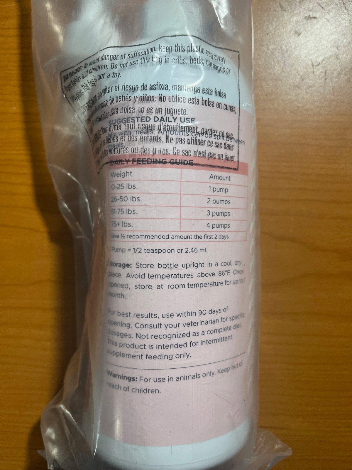 Wild Alaskan Salmon Fish Oil for Dogs, 32oz Formula, Pump Cap Exp: 10/2026