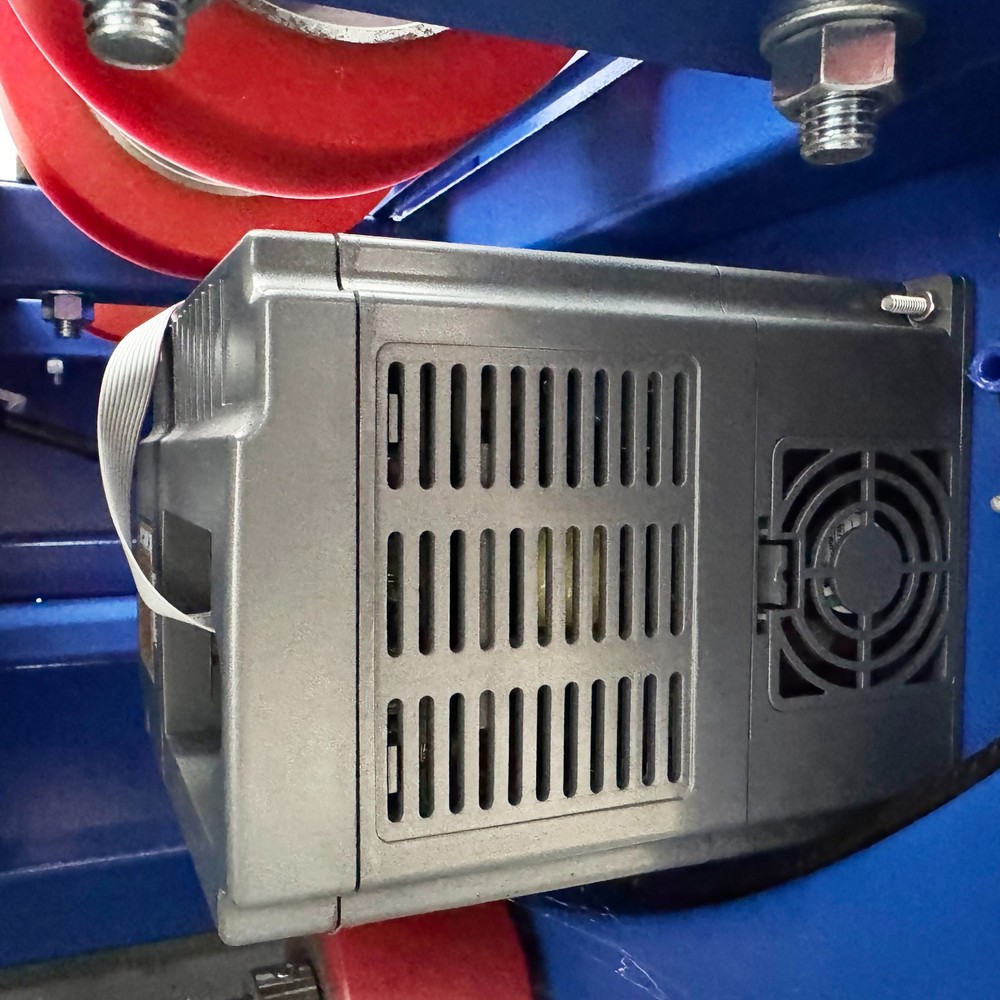 110V Heavy-Duty Electric Drum Roller 200L Iron Drum Rotator Mixer Variable Speed
