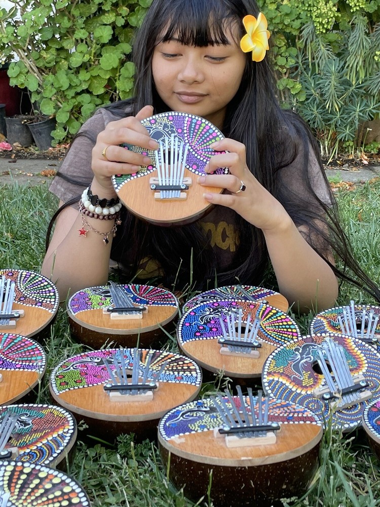 Kalimba Coconut Thump Handcrafted Bali