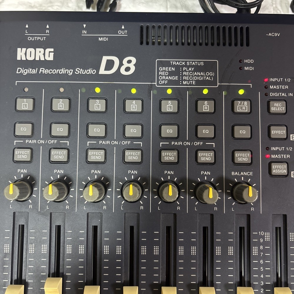 KORG D8 Digital MTR Multi-Track Recorder