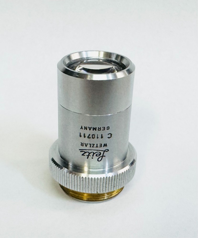 Leitz PL Plan 2.5X/0.08 P Polarizing Microscope Objective Lens 170mm