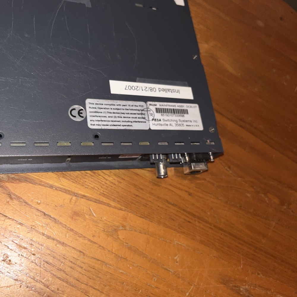 PESA Switching Systems OCELOT Untested