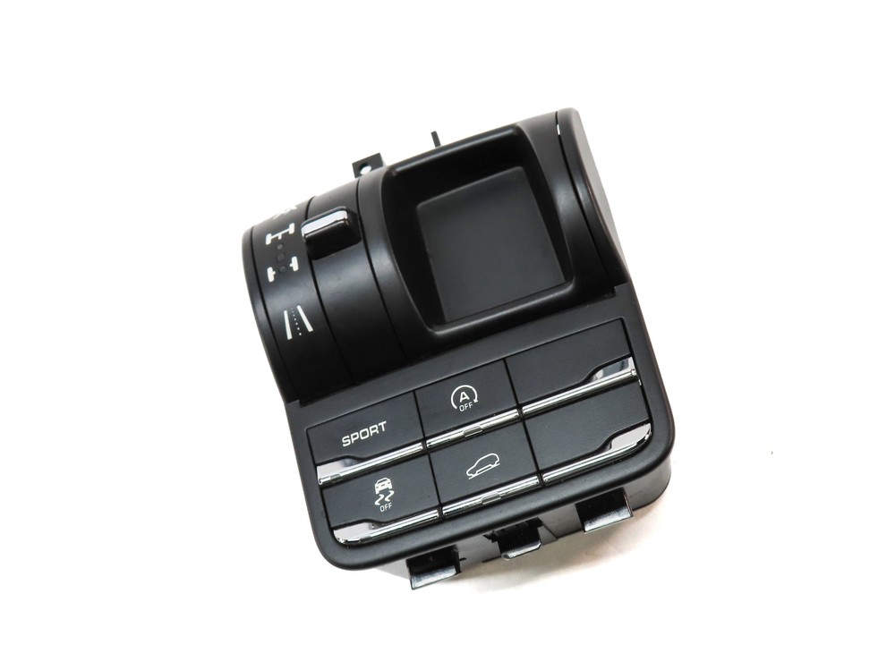 13 PORSCHE CAYENNE (958) FRONT 4WD TRACTION CONTROL TERRAIN SELECT SWITCH PANEL