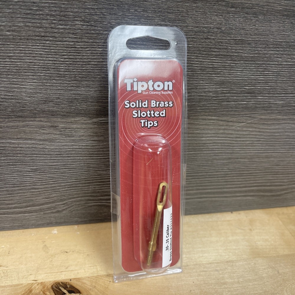 Tipton Slotted Tip Jag .30-.35 Caliber with Solid Brass One Size New