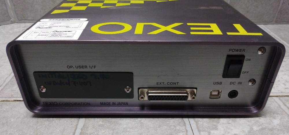 TEXIO LA-1490 Real-Time Analyzer - UNTESTED - AS IS